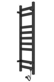 Полотенцесушитель электрический Laris Флавиа 73207658 левый П9 20x80см чёрный муар